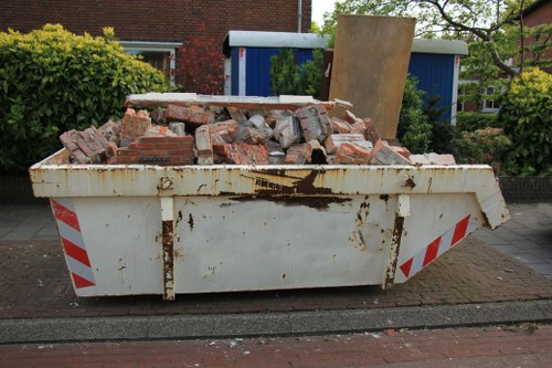 South London rubbish removal service vehicle