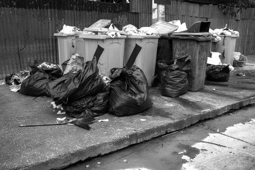 Sorted recyclable materials ready for processing